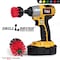 Drillbrush Cleaning Supplies - Outdoor - Garden - Patio - Deck Brush - Mini R-S-2M-QC-DB - alternate 6